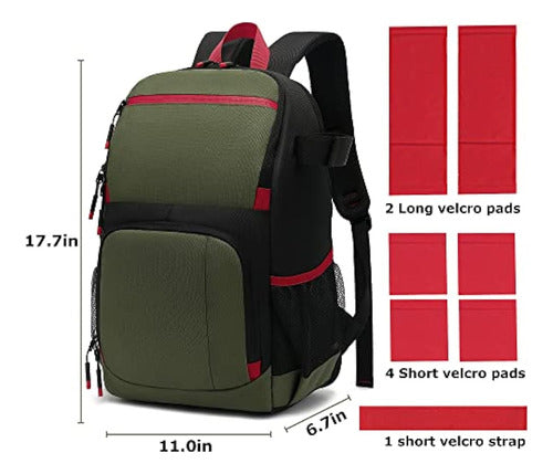 Powlif Mochila Para Cámara Dslr/slr/drone Con 5