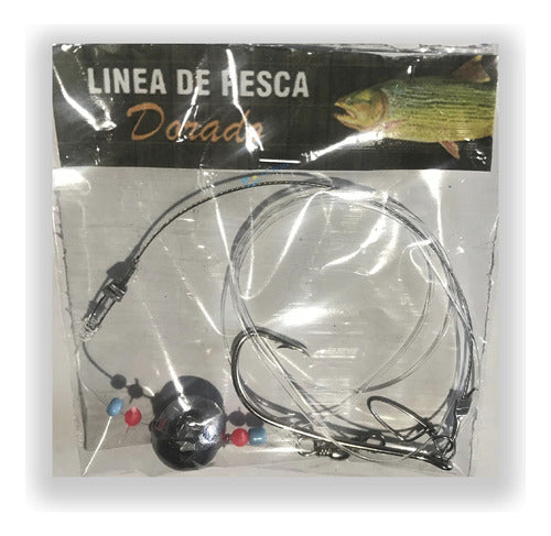 Jlpesca Special Line for Bottom Fishing Dorado with Sliding Sinkers and Large Hook 1