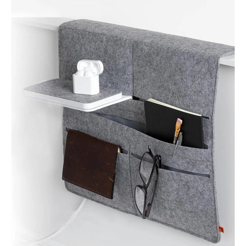 Organizador De Fieltro Para Cama O Sillón 1