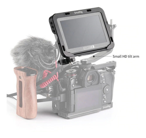 Smallrig Gaiola Com Sunhood Para Smallhd Série Focus 5 5