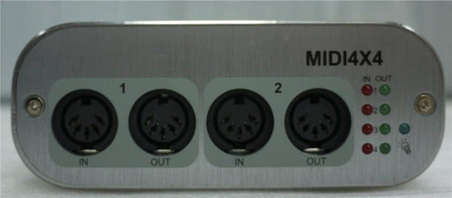 Interfaz Midi 4x4 Usb Midi 1