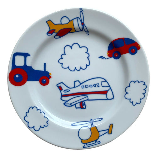 Lanche Infantil 3 Peças Dec- Brinquedos Porcelana Schmidt 2