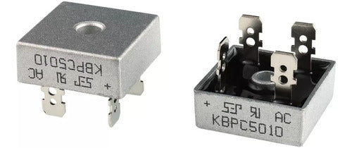 Puente De Diodos Rectificador 50a 1000v Kbpc5010 Kbpc 5010 1