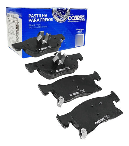 Cobreq Brake Pad Kit for Chevrolet Cruze 1.4 0