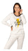 Lanzilen Pajama Winter Combined Girl Power Print 0