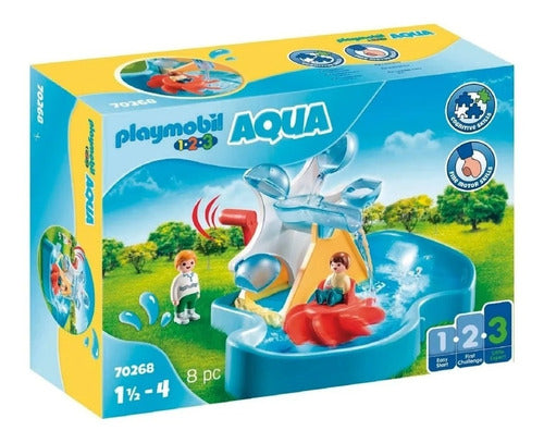 Playmobil 123 Carrousel Acuatico Aqua 70268 Con Accesorios 0