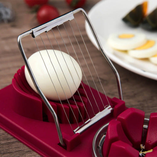 Baluni Hard-Boiled Egg Slicer Manual Kitchen Modern Color 13