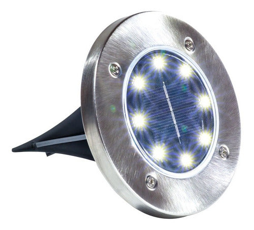 Solar Ground Lamp with 8 LED Lights for Garden 6