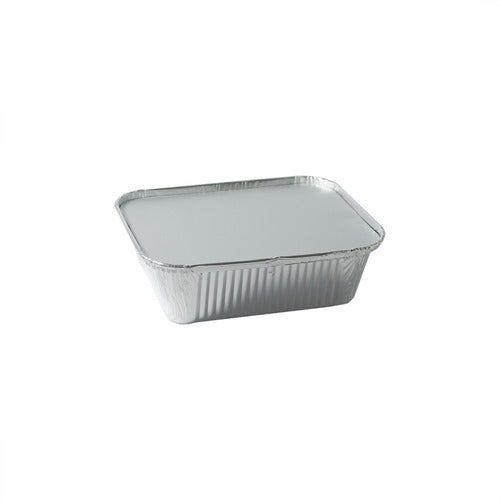 Aluminum Tray F50 with Lid x 150 Units. Manufacturer 0