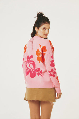 Floral Thick Bremer Sweater 1