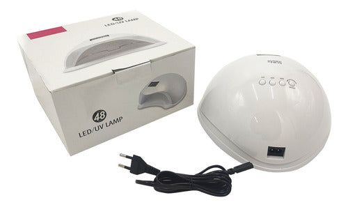 Lámpara 24 Led Uv, Para Secado De Uñas, 48w En Caja 1