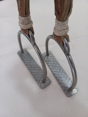 Artesanias Identidad Gaucha Stainless Steel Stirrups 3