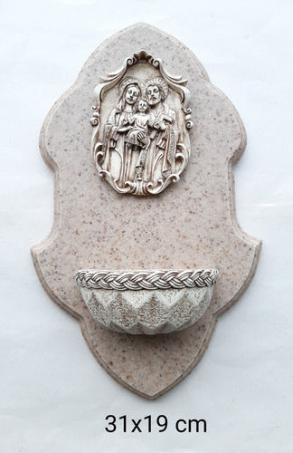 Large Holy Family Holy Water Font Various Models 4