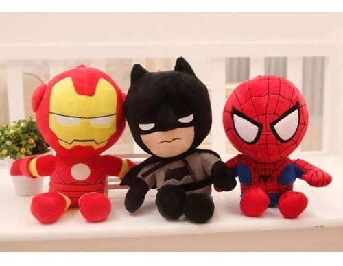 Costaimport Plush Toys Spiderman Batman Superman Ironman Captain America 1