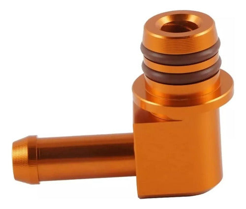 Nice CNC Pipeta Conector Acople Bomba Nafta KTM 790 Fuel Spigot Adv 1