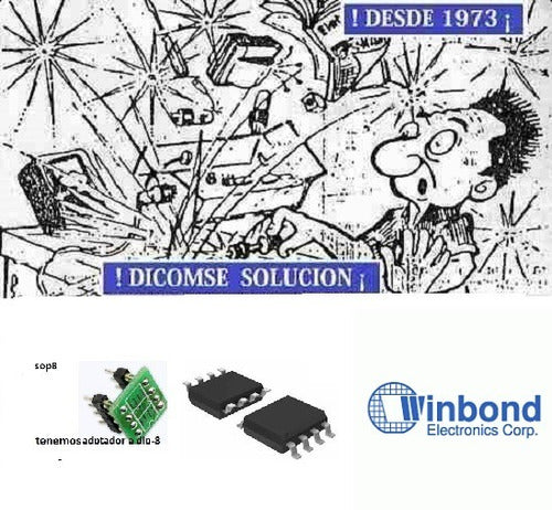 Winbond W25q16bvs1g 25q16 Flash 16m Spi 104mhz SOP8 0