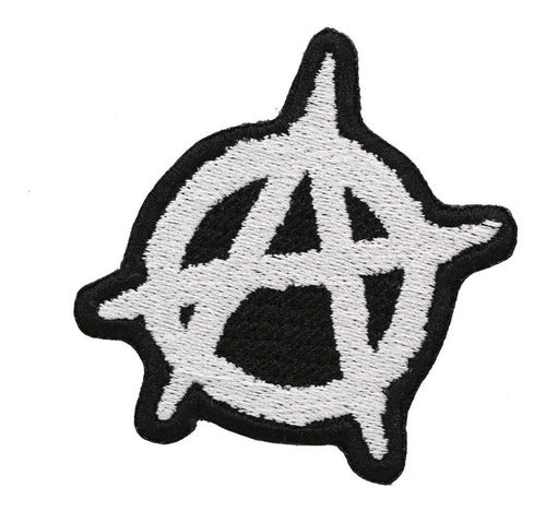 Be Custom Parche Aplique Bordado Punk Anarquia Anarchy Mod7 0