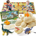 HERMES SHOP Dinosaur Excavation Kit for Kids Aged 3-10 Years 0