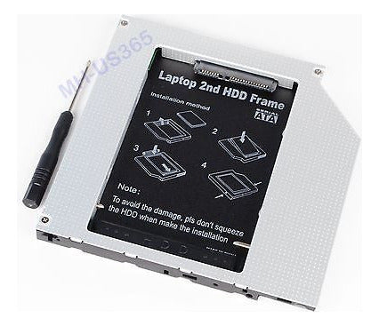 2 º Hdd Ssd Pata Ide Disco Duro Caddy Adaptador Para Macbook 1