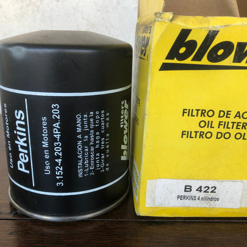 Filtro Aceite Para Motores Perkins 4 Cil 3.152-4.203-4pa.203 1