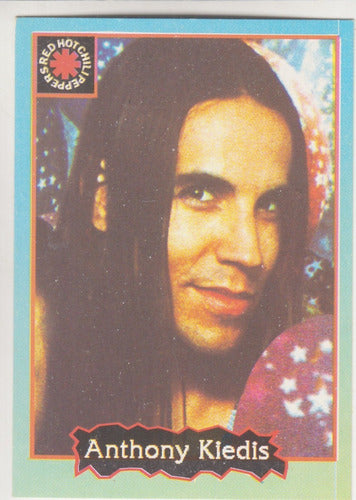 Anthony Kiedis De Red Hot Chili Peppers Tarjeta Rock Cards 0