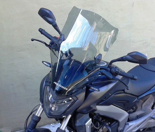 Curtain Parabrisas Bajaj Dominar 400 55cm Cristal Dompa 0