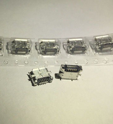 500 Pc Micro Usb Tipo B Hembra 5 Colocación De Smt Smd Dip S 6