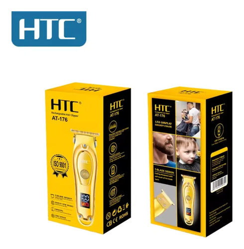 HTC Professional Hair Clipper 2 Speeds AT-176 GS 5