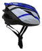 MTB/Road Helmet with Eco White Blue Protection 2