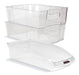 Stackable Refrigerator Organizer Set X2 + Narrow Glass - Colombraro 8591+8562 0