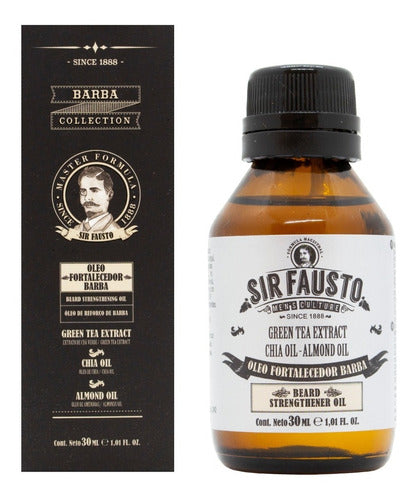 Sir Fausto Men's Care Oleo Fortalecedor Barba 30ml 0