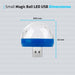 LED USB Small Magic Ball 4W Audiorhythmic Lights DJ with OTG USB Adapter 4