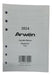 Arwen Replacement Agenda N° 6 2025 Diary 10.5x16 Cm 1