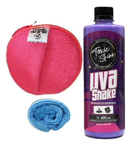 Toxic Shine Uva Shake Plastic Conditioner Kit 600cc 0