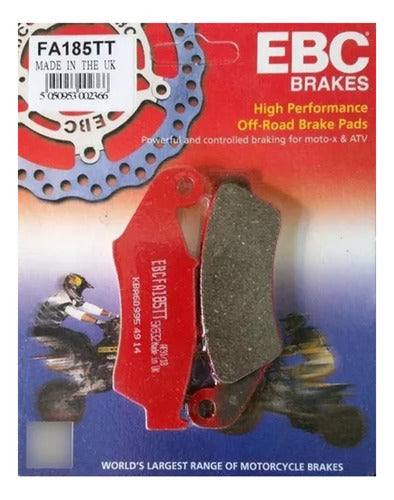 Pastilla Freno Delantero Ebc Honda Crf 250 450 Fa 185 Tt Cut 0