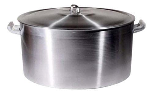 Aluminio D&E Cacerola Gastronómica De Aluminio 38 Cm 21,5 Litros 0