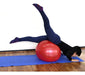 55cm Exercise Ball for Yoga, Pilates, and Fitness - Blue 6