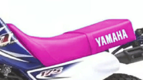 TS Upholstered Seat Cover Yamaha DT125 DT175 Red Pink Black Blue 3