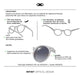 Infinit Password Black Gloss Eyeglass Frame 3