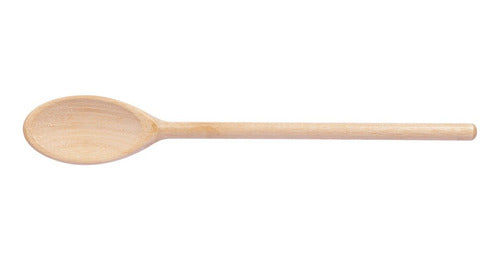 Stolf Eucalyptus Wood Oval Spoon 32 cm 0