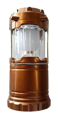 Red Fish Rechargeable Battery or Solar LED Lantern - Ideal for Camping 0