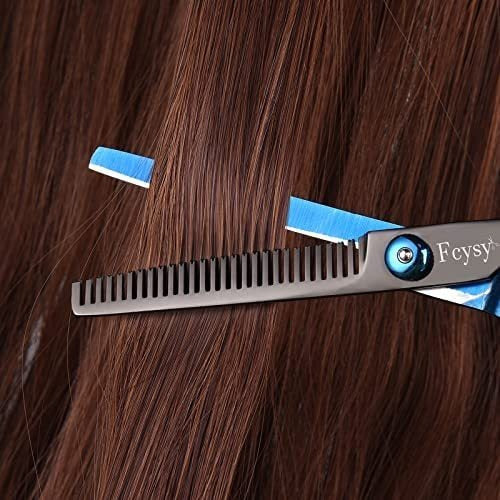 Hair Scissors Thinning Shears Set, Fcysy Professional Hair Cutting Kit 3