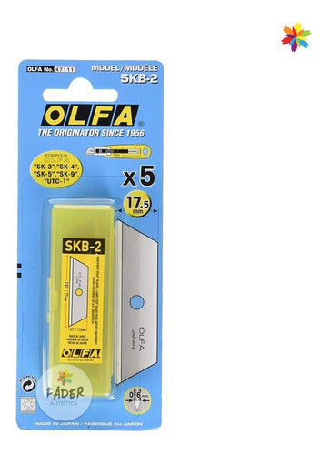 Olfa Replacement SKB-2 18mm Blister x 5 0