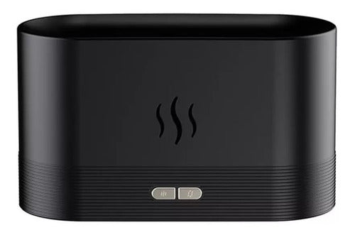 Rechargeable USB 180ml Ultrasonic Flame Effect Humidifier 0