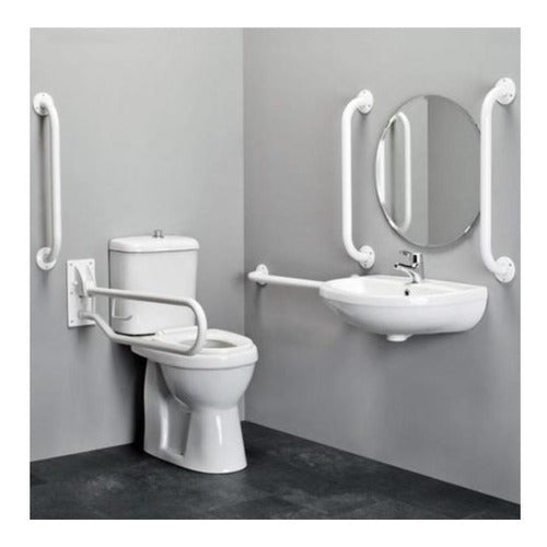 Fixed Support Grab Bar 30 Cm for Disabled 2