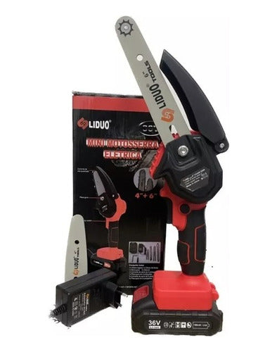 LiduO 36V Double Sword Electric Chainsaw 1