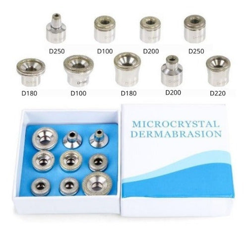 Bowket Set of 9 Diamond Dermabrasion Tips 1