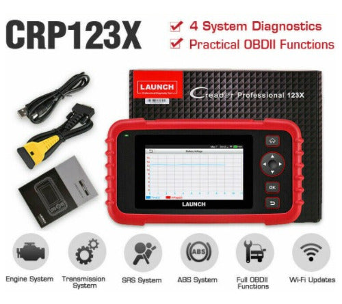 Escanner De Auto Launch Crp123x Obd2 Diagnosis 1