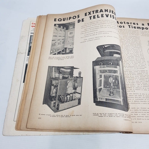 Antiguo Robot Revista Ciencia Popul 1939 Mecánica Mag 60628 5