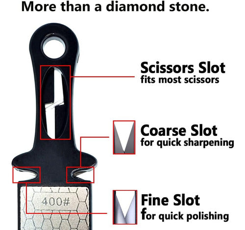 Ruhlmann Diamond Multi-Purpose Knife and Scissors Sharpener 3